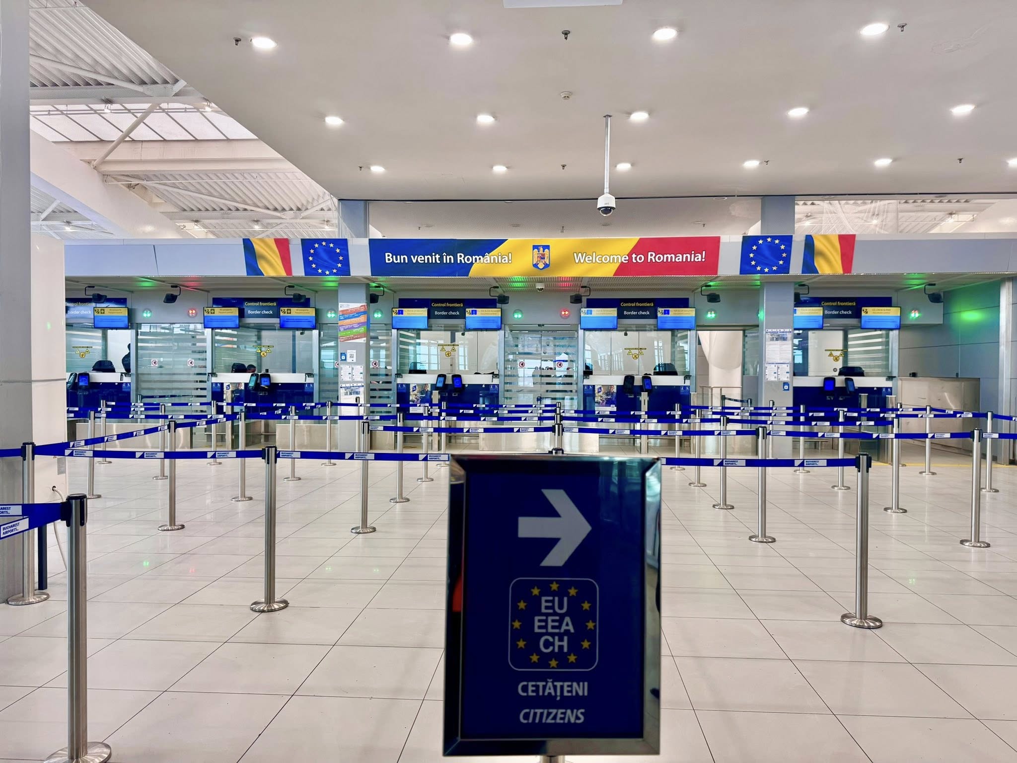 Aeroportul Henri Coandă – 4 posturi noi pentru controlul