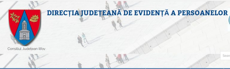 DIRECȚIA JUDEȚEANĂ DE EVIDENȚĂ A PERSOANELOR ILFOV