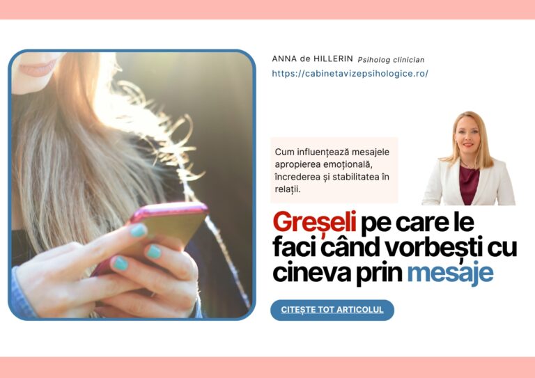 Imagine pentru articol despre comunicarea prin mesaje și influența acesteia asupra relațiilor.